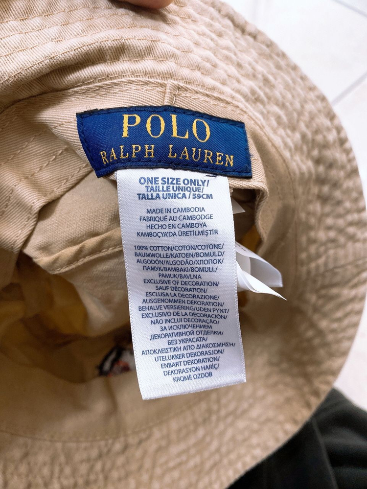 (새제품)(59)폴로랄프로렌여자버킷햇벙거지모자 이미지