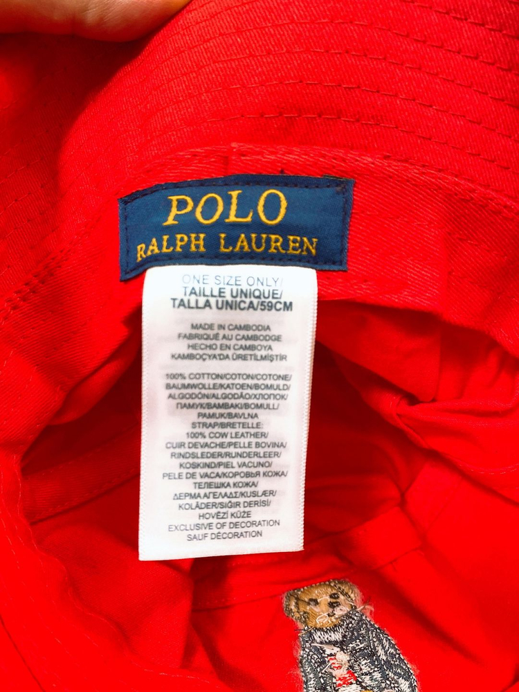 (새제품)(59)폴로랄프로렌여자버킷햇벙거지모자 이미지