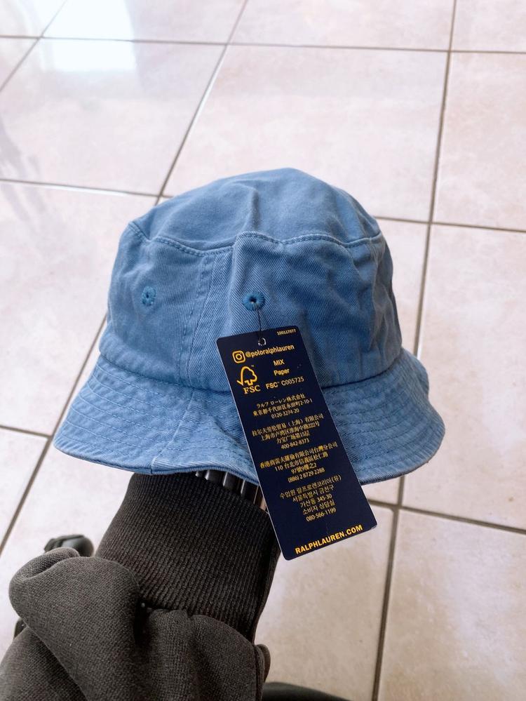 (새제품)(59)폴로랄프로렌여자버킷햇벙거지모자 이미지