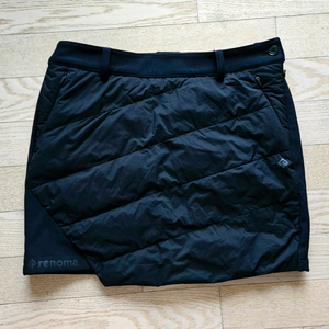 레노마 패딩스커트 골프여성 언발란스 퀼팅 다운 사이즈 70