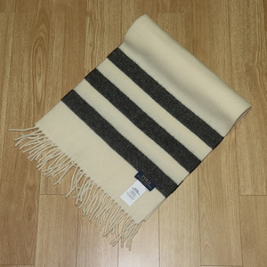 (머플러)811. 폴로/아이보리 머플러