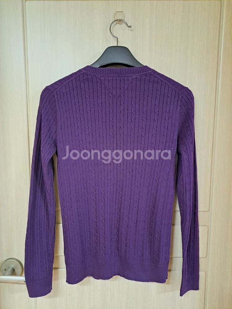 타미힐피거 케이블 니트--2