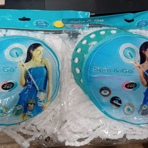 스핀앤고 리필 회전 걸레 신품 2개