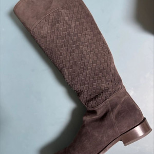 베네타 보테가 위빙 브라운 롱부츠 36.5