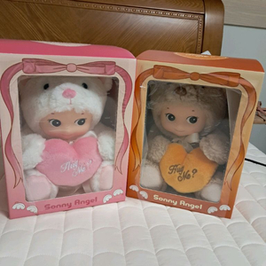 소니엔젤 커들리베어 화이트 & 브라운 미개봉