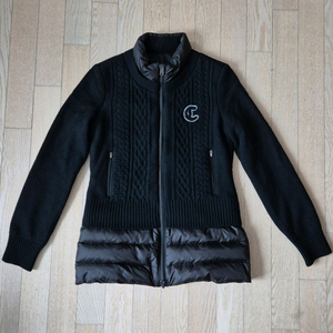 캘러웨이 패딩 골프웨어 덕다운 니트점퍼 90