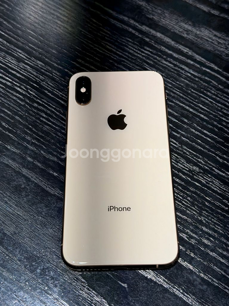 아이폰 XS 골드--1