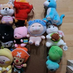 가격인하!!! 새상품 캐릭터 인형들 택포 이만칠천원