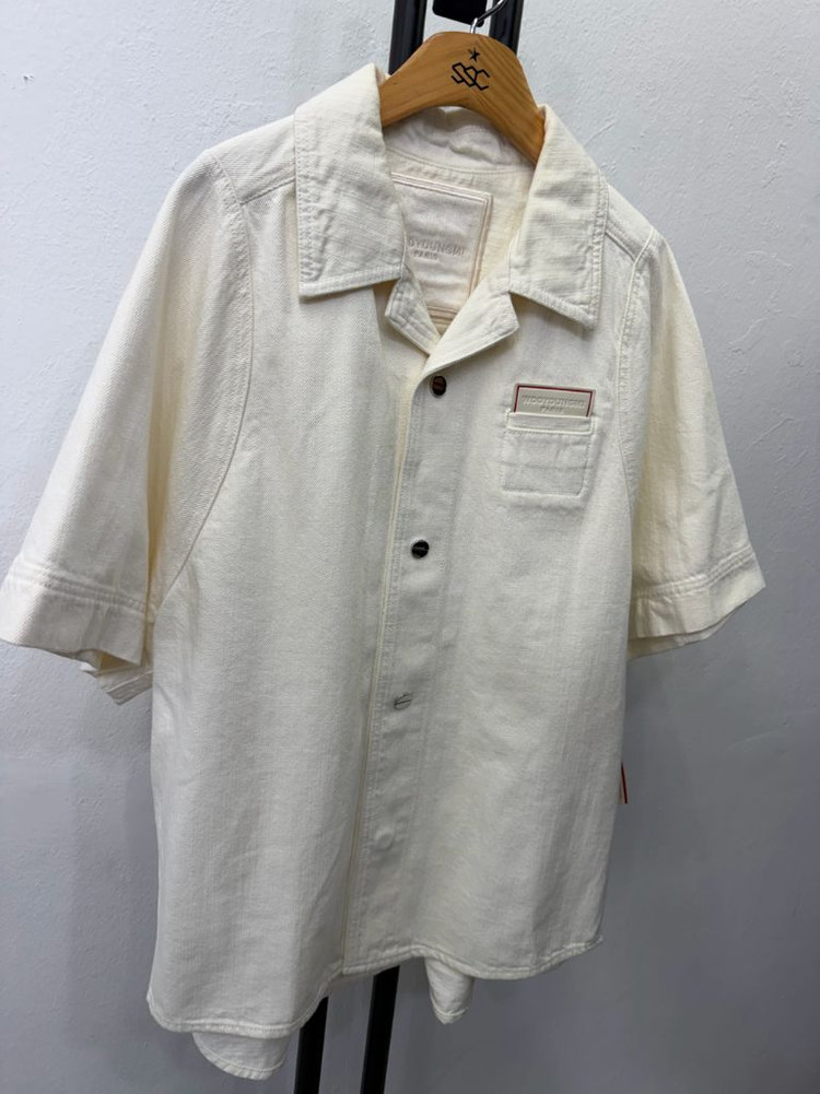 정품) 우영미 파리 남성 오버사이즈 데님 셔츠자켓 95 이미지