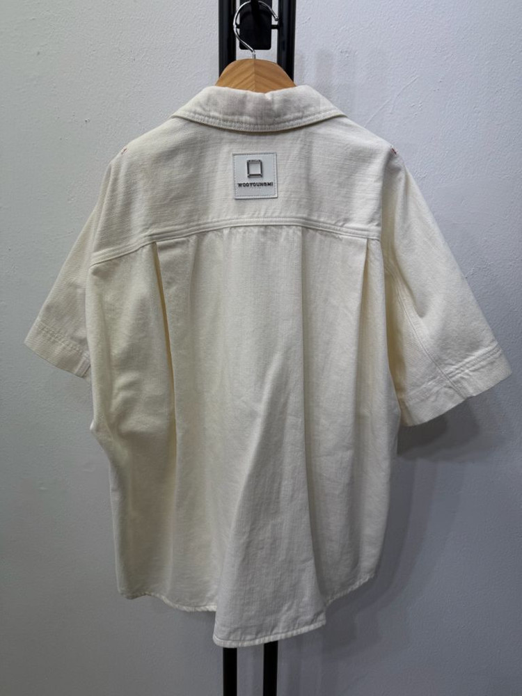 정품) 우영미 파리 남성 오버사이즈 데님 셔츠자켓 95 이미지