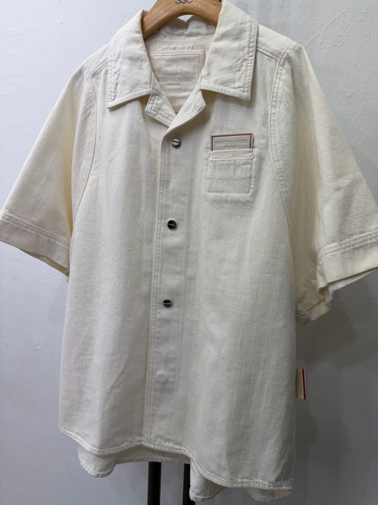 정품) 우영미 파리 남성 오버사이즈 데님 셔츠자켓 95 이미지