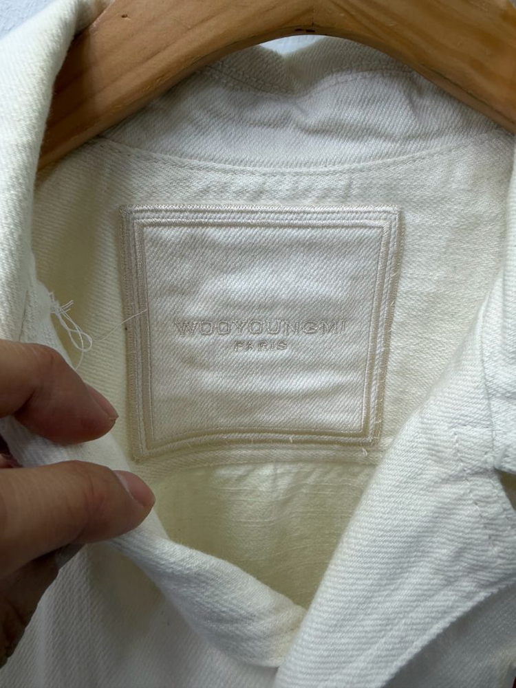 정품) 우영미 파리 남성 오버사이즈 데님 셔츠자켓 95 이미지