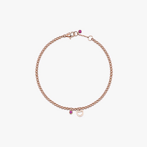 디디에두보 미스두 14k 로즈골드 체인 팔찌 새상품