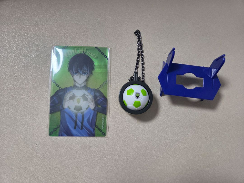 블루록 아이콘 컬렉션 포토카드+축구공 마스코트 세트 이사기 요이치--1