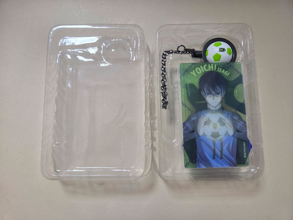 블루록 아이콘 컬렉션 포토카드+축구공 마스코트 세트 이사기 요이치--2