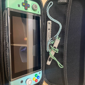 닌텐도 스위치 동물의숲 에디션 배터리 개선판 + 피파 22 + 악세서리