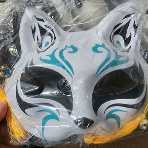 여우 가면 코스프레/할로윈 20개 넘음 캐릭터마스크