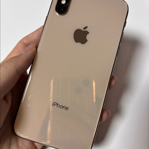 아이폰 XS 골드 256gb 배터리 75%(페이스 아이디안됨)