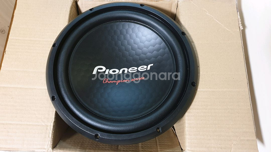 파이오니어 TS-W312D4 12인치 서브우퍼--1