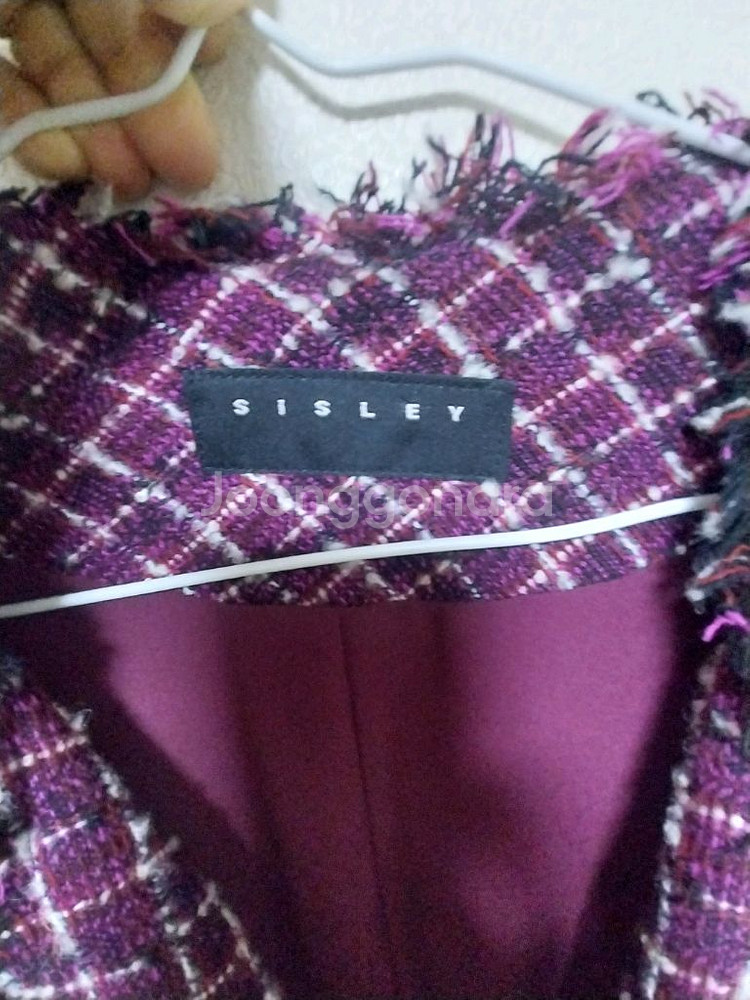 시슬리 트위드 자켓 6만원착불--2