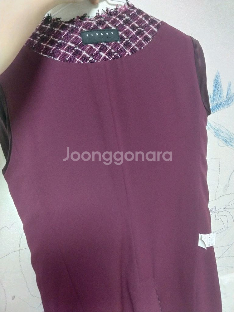 시슬리 트위드 자켓 6만원착불--5