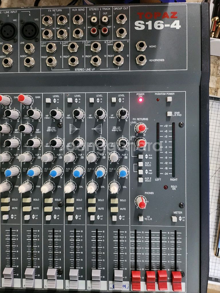 영국.토파츠16채널믹서--2