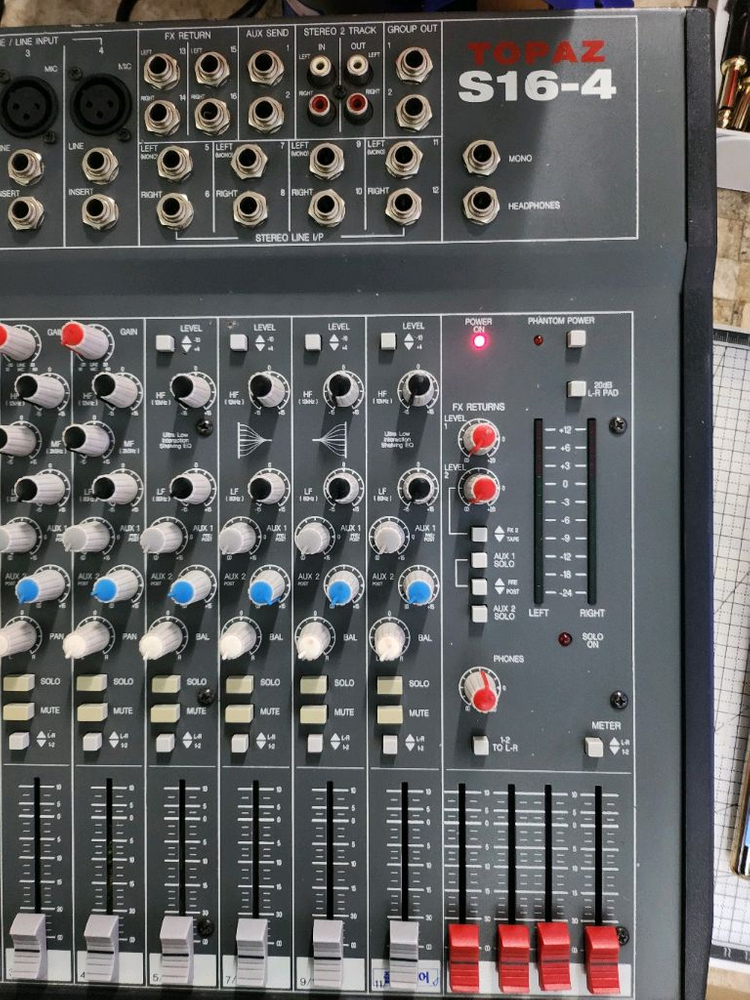 영국.토파츠16채널믹서--2