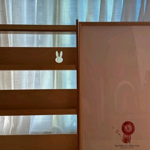 꼬메모이 자석보드+전면책장 이미지