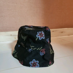 플로럴 버킷햇 모자 자수모자 벙거지모자 이미지