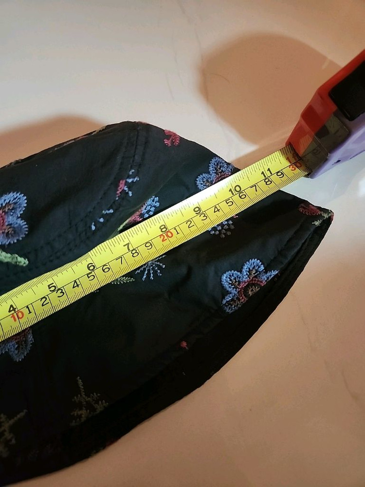 플로럴 버킷햇 모자 자수모자 벙거지모자 이미지