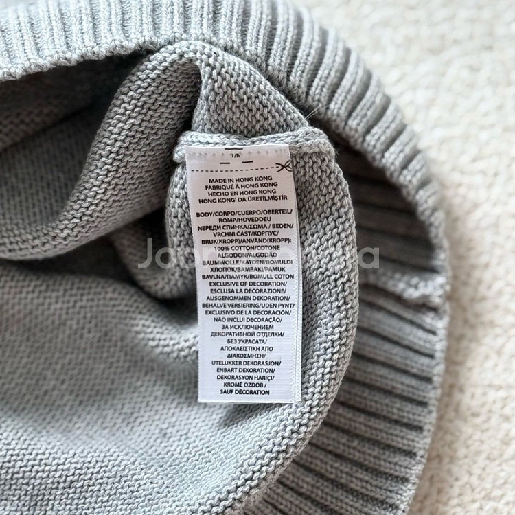 폴로 코튼 케이블 쿼터 지퍼 니트--6