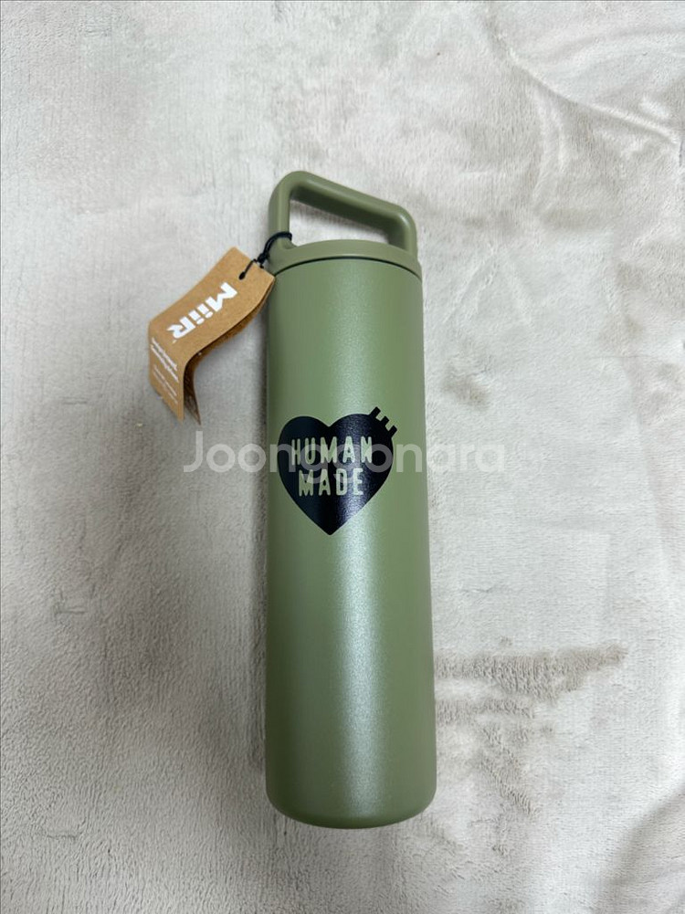 휴먼메이드 와이드 마우스 보틀 물병 올리브(한정판)무배--0