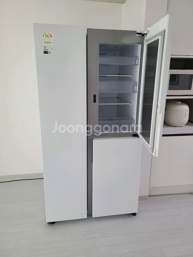 무료배송설치, 삼성 2021년도 양문형냉장고 푸드쇼케이스홈바--1