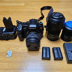 소니 A700 중급기 카메라 세트