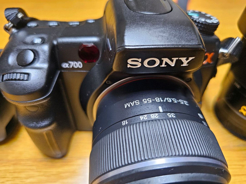 소니 A700 중급기 카메라 세트--1