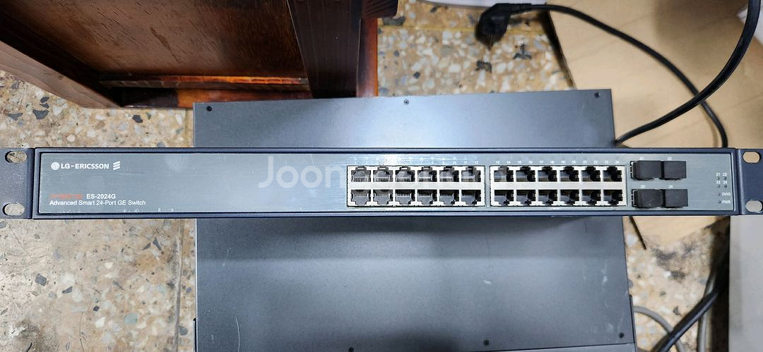 24포트 기가비트 스위치--2