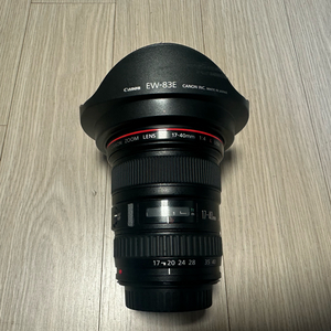 캐논 17-40 L 렌즈 판매합니다
