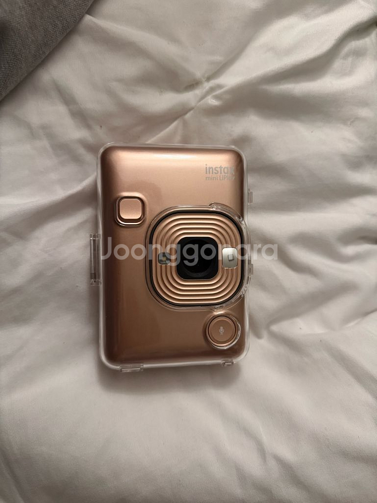 인스탁스 미니 리플레이 로즈골드 팝니다--0