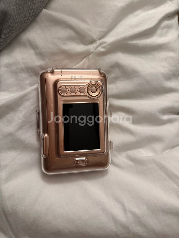 인스탁스 미니 리플레이 로즈골드 팝니다--1