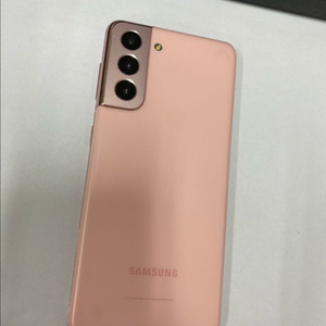 갤럭시S21 핑크 액정SS급 256GB 무잔상
