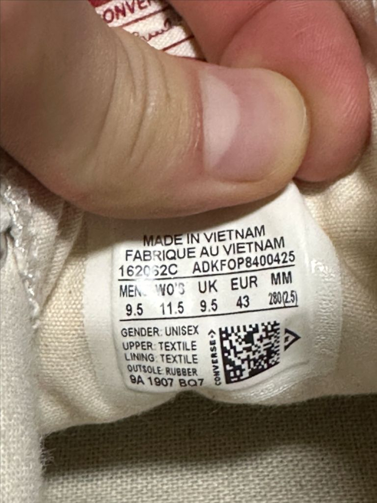 컨버스 척 70 280 팝니다. 이미지