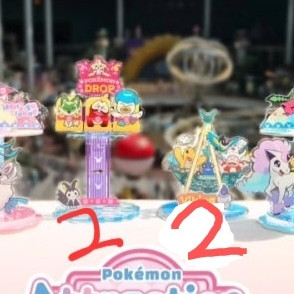 롯데월드 포켓몬 어트랙션 아크릴스탠드 이미지