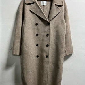 Free LOVE&HATE 핸드메이드 울 롱코트