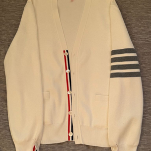 톰브라운 밀라노 가디건 화이트 4