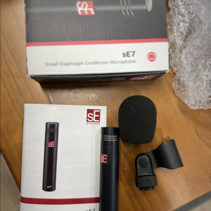 se sE7 펜슬마이크 컨덴서마이크 팝니다