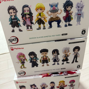 귀멸의칼날 팔버스 피규어 1,2,3탄 일괄 팝니다!