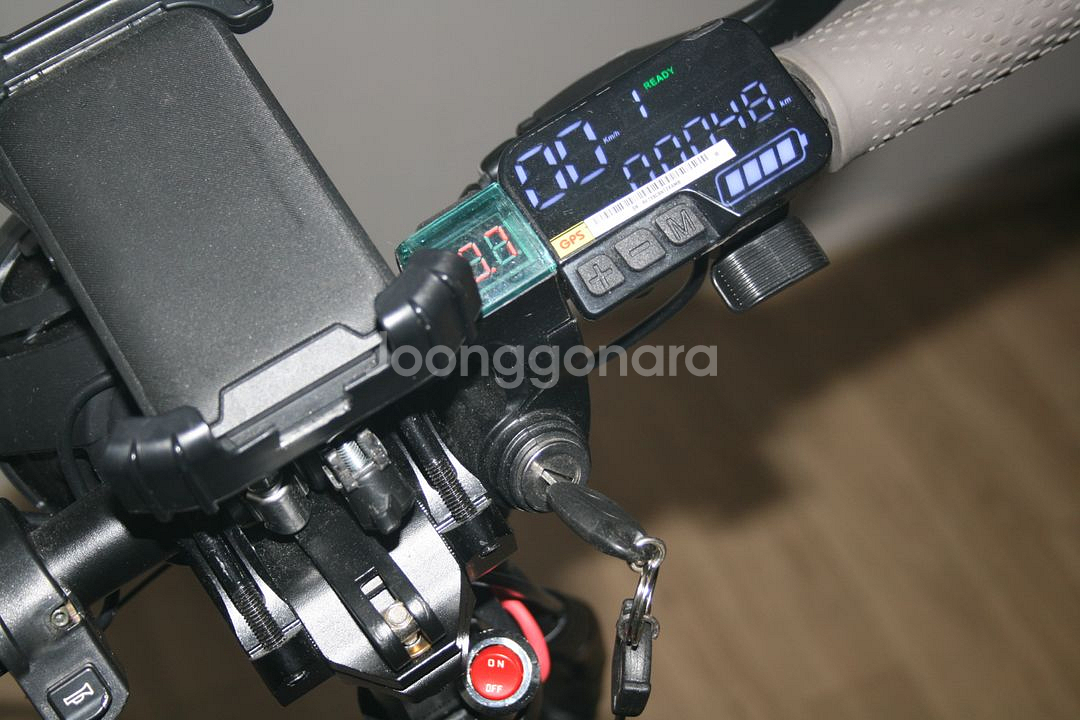 나노휠 커브14 접이식 전기자전거 36V 20Ah--5