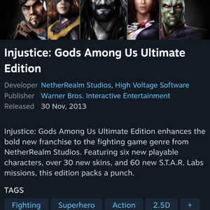 인저스티스: 갓즈 어몽 어스 스팀키 이미지