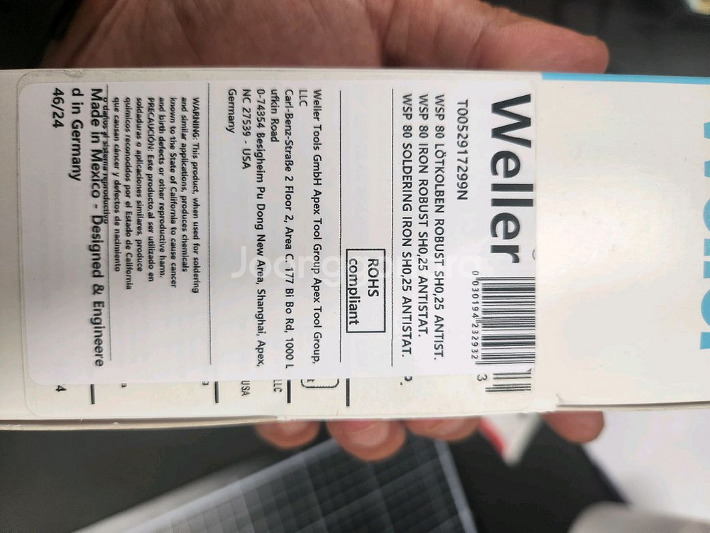 웰러 WSD81 인두기--1