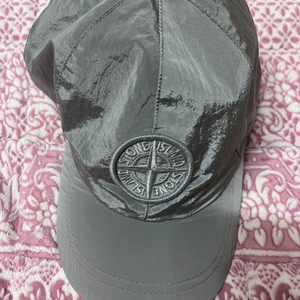 스톤아일랜드 나일론메탈 볼캡 그레이